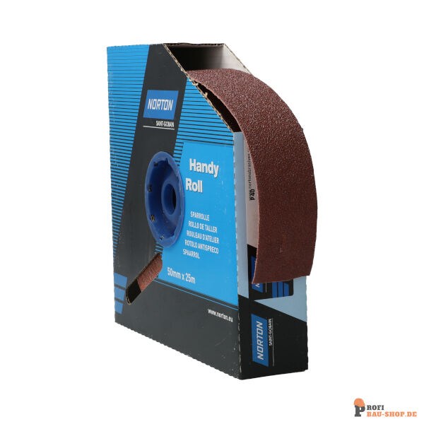 nortonschleifmittel/NORTON_schleifmittel_63642531829 Handy Rolls Norton R222 50.00x25m GRIT 40_138199